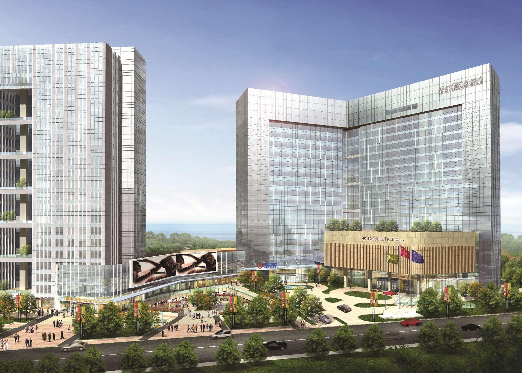 Doubletree By Hilton Hotel Xiamen - Wuyuan Bay Bagian luar foto