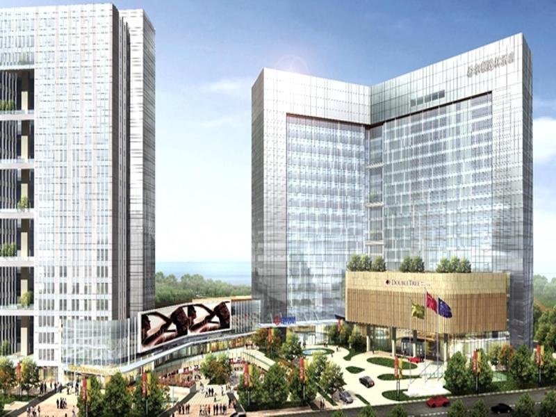 Doubletree By Hilton Hotel Xiamen - Wuyuan Bay Bagian luar foto