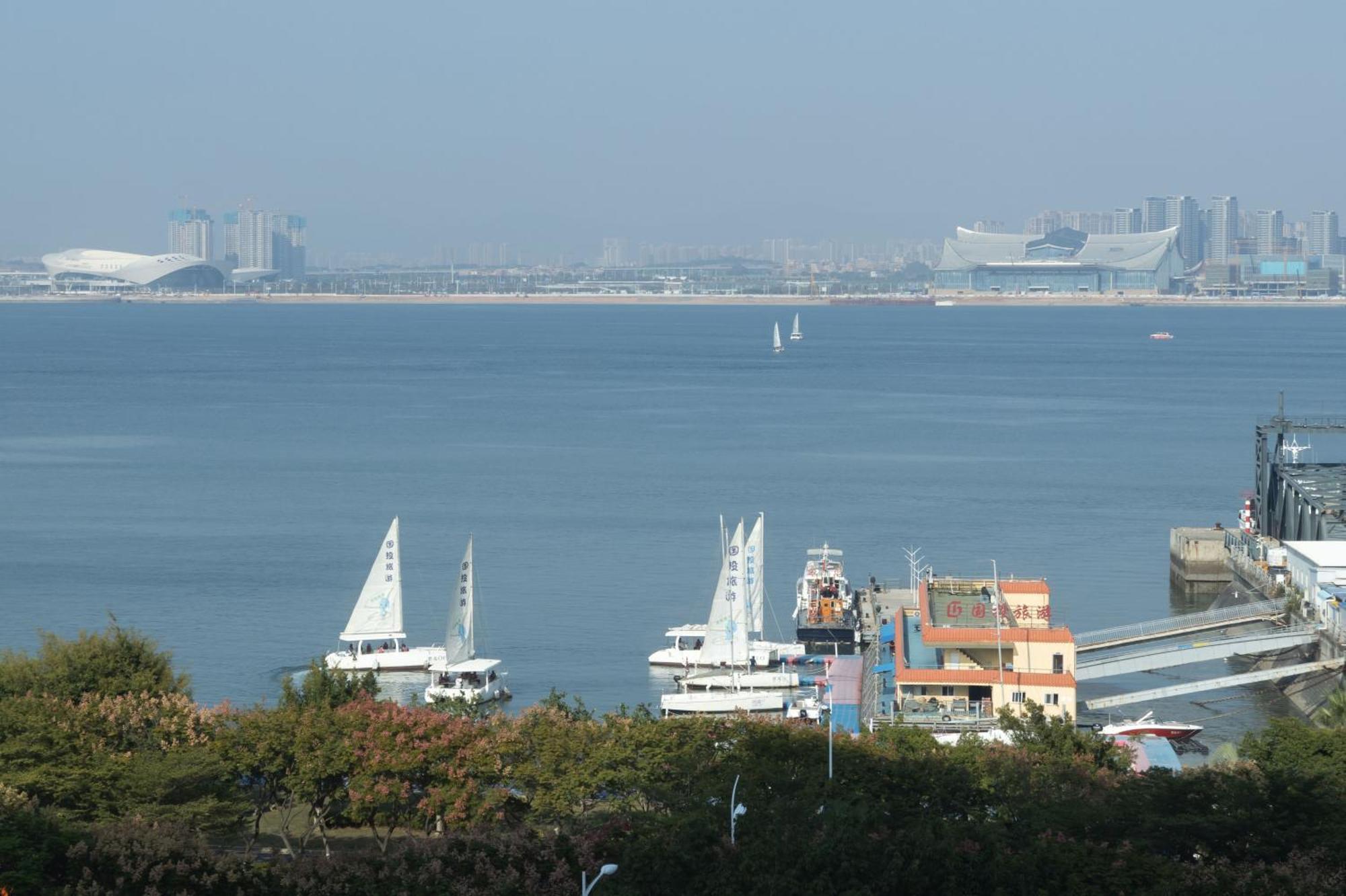 Doubletree By Hilton Hotel Xiamen - Wuyuan Bay Bagian luar foto